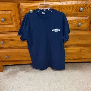 Gildan Navy Short-Sleeve Chevrolet Logo Tee- Chevrolet